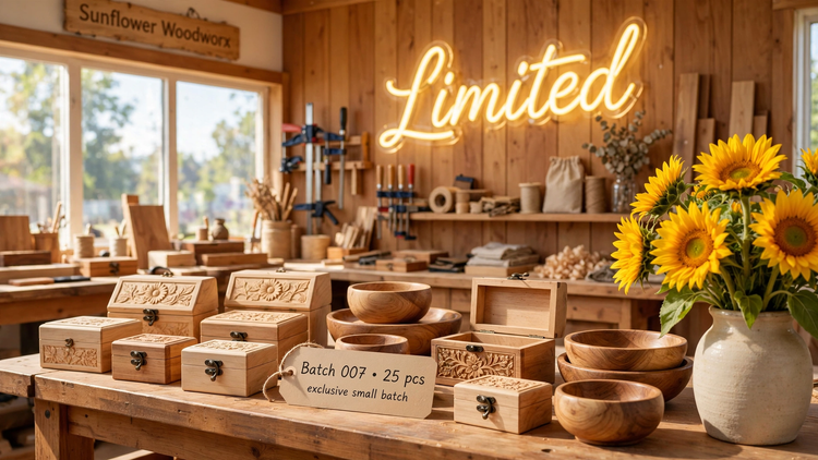 Sunflower Woodworx Limited Collection