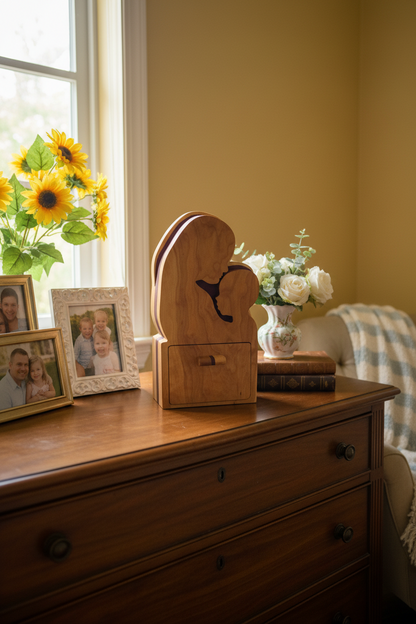 Custom Made MOTHERZ! Photo & Keepsake Box handcrafted wood product