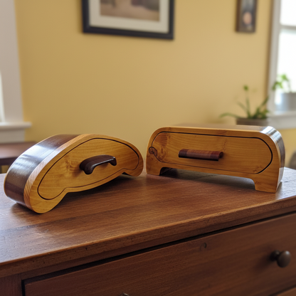 The Fraternal Twin Boxes handcrafted wood product