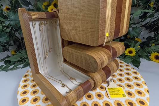 The Floating Jewelry Box handcrafted wood product