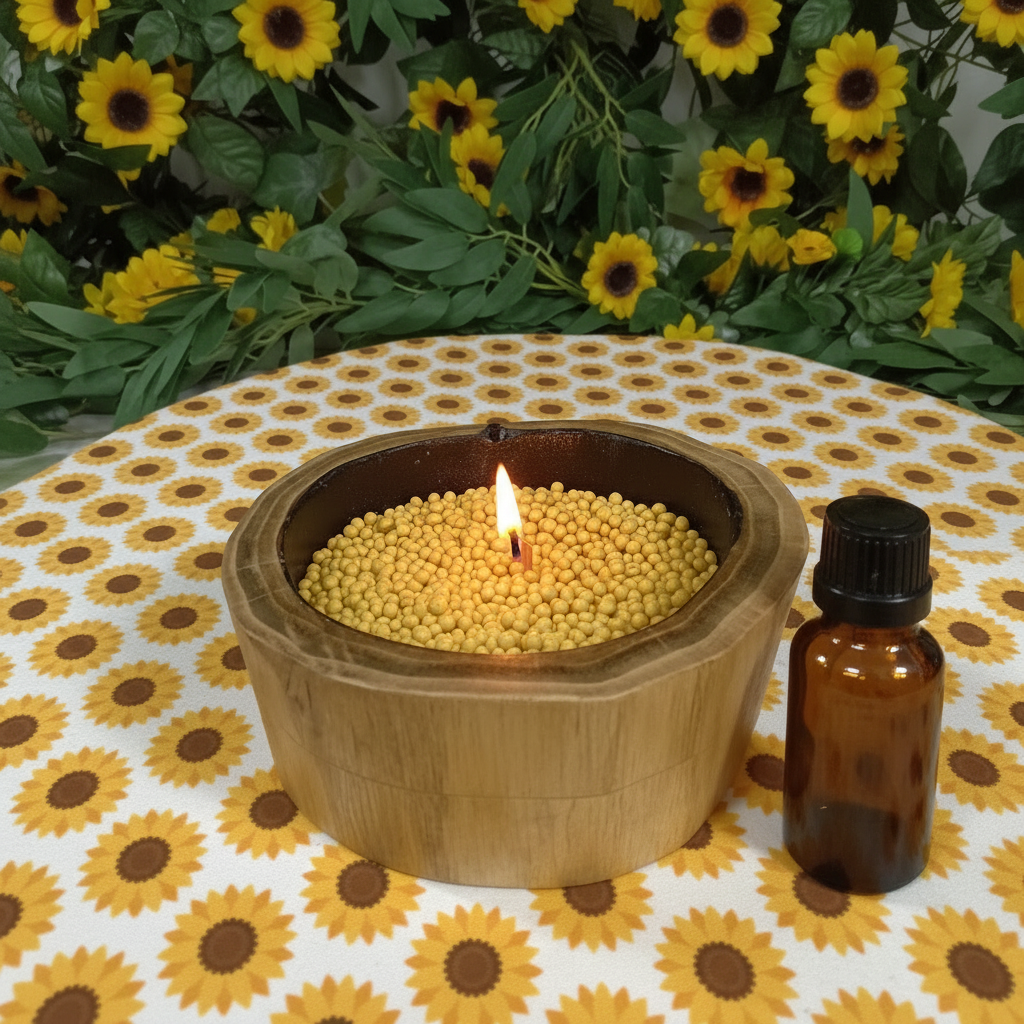 SANDLEZ! candle base collection, multiple wood species